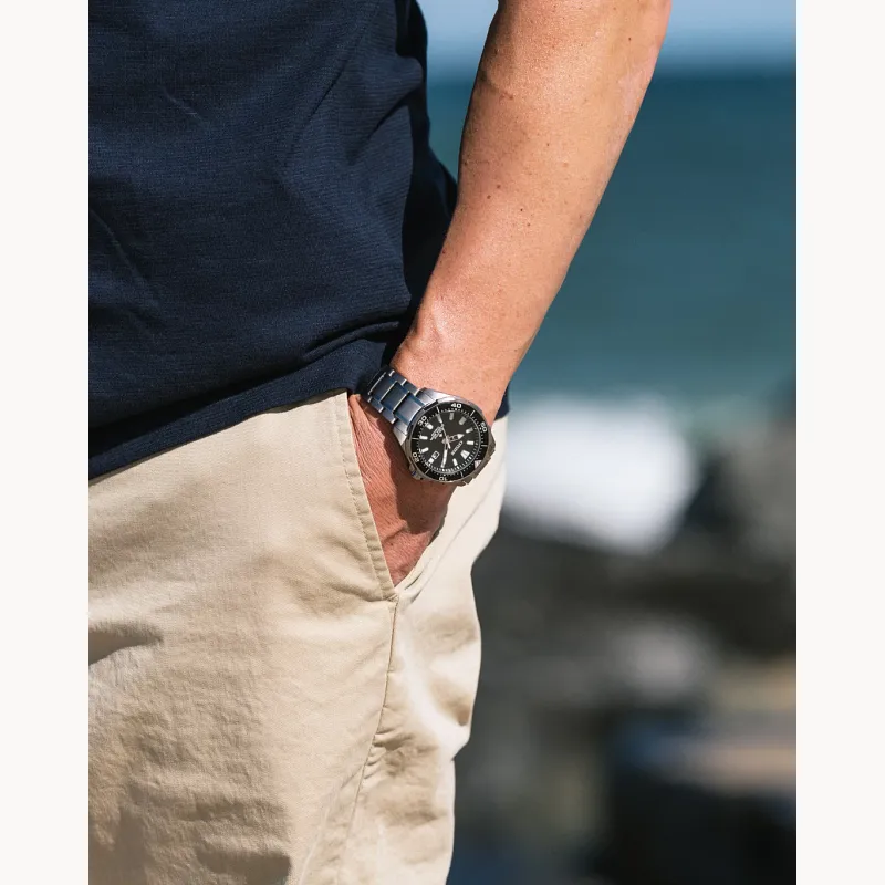 Promaster Diver - Men's Eco-Drive BN0200-56E Steel Watch Promaster Diver - Men's Eco-Drive BN0200-56E Steel Watch